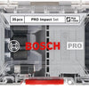 Imp bosch accessoires pro act jeu d'embouts de tournevis | 35 pièces - 2608521u77