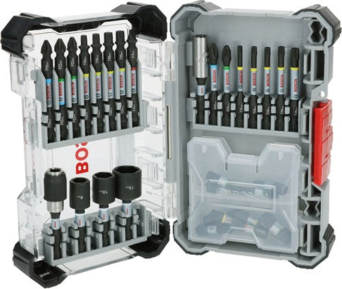 Imp bosch accessoires pro act jeu d'embouts de tournevis | 35 pièces - 2608521u77