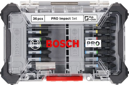 Bosch Prof. Pro Impact Vis Bitset 36-Par partie Bitset