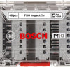 Imp bosch accessoires pro act jeu d'embouts de tournevis | 48 pièces - 2608521u88