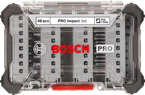 Imp bosch accessoires pro act jeu d'embouts de tournevis | 48 pièces - 2608521u88