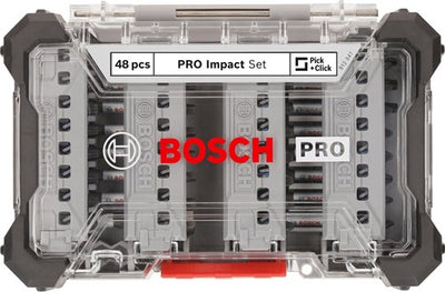 Imp bosch accessoires pro act jeu d'embouts de tournevis | 48 pièces - 2608521u88