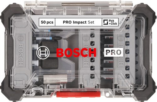 Imp bosch accessoires pro act jeu d'embouts de tournevis | 50 pièces - 2608521u89