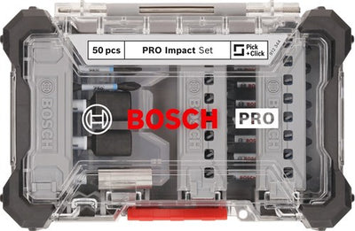Imp bosch accessoires pro act jeu d'embouts de tournevis | 50 pièces - 2608521u89