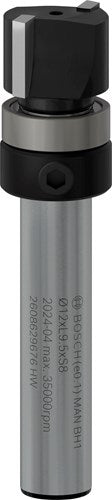 Accessoires Bosch fraise à copier pro avec dessus à roulement à billes | ø 12,7 x l 9,5 | axe 8 mm - 2608629676