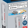Bosch accessoires pro multi matériaux pc plus scie cloche | 24mm-2608594371