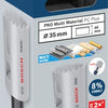 Bosch accessoires pro multi matériaux pc plus scie cloche | 35mm-2608594378