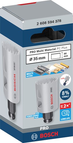 Bosch accessoires pro multi matériaux pc plus scie cloche | 35mm-2608594378