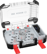 Bosch accessoires pro multi-matériaux pc plus jeu de scies-cloches | 9 pièces - 2608594424 - afbeelding 1