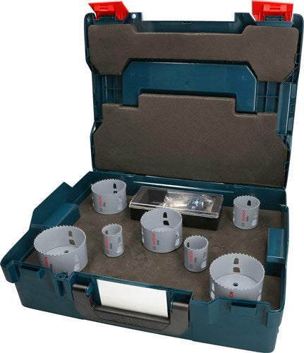 Bosch accessoires pro multi-matériaux pc plus jeu de scies-cloches | 13 pièces - 2608594433