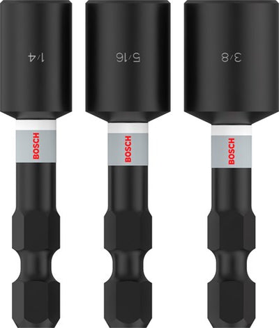 Imp bosch accessoires pro nutsetter acte | casquette | 1 4x50mm | 5 16x50mm | 3 8x50mm | 3 pièces - 2608521u65