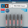 Imp bosch accessoires pro p2r2 acte bit | 55 mm | 5 pièces - 2608522527