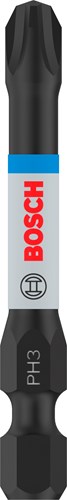 Accessoires Bosch embout de tournevis à percussion pro phillips | ph3 | 55 mm | 2 pièces - 2608522521