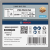 Bosch accessoires pro pn23 g clou | 0,65 23g | galvanisé | 35mm | 10000 pièces - 2607017754