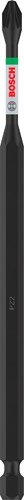 Accessoires Bosch embout de tournevis à percussion pro pozidriv | pz2 | 150mm-2608522548