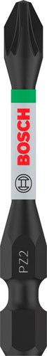 Accessoires Bosch embout de tournevis à percussion pro pozidriv | pz2 | 55 mm | 2 pièces - 2608522544