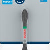 Accessoires Bosch embout de tournevis à percussion pro pozidriv | pz2 | 90mm-2608522547