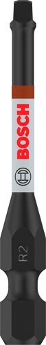 Bosch accessoires pro robertson embout de tournevis à percussion | r2 | 55 mm | 2 pièces - 2608522551