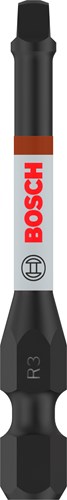 Bosch accessoires pro robertson embout de tournevis à percussion | r3 | 55 mm | 2 pièces - 2608522552