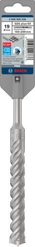 Bosch accessoires pro sds plus-5x marteau perforateur | 19 x 150 x 200 mm - 2608836636