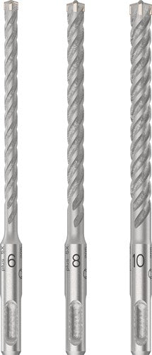 Bosch accessoires pro sds plus-5x jeu de forets à percussion | 6 8 10 mm | 3 pièces - 2608833912
