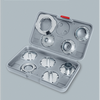 Guide de modèles professionnels d'accessoires Bosch, ensemble métrique pour routeur | 9 pièces - 2608190064