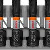 Imp bosch accessoires pro th act bits | t10h | t15h | t20h | t25h (x2) | t27h | t30h | t40h | 25mm | 8 pièces - 2608521u56