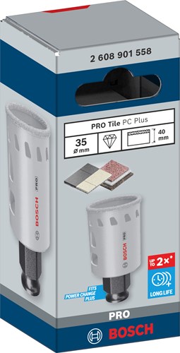 Bosch accessoires pro carrelage pc plus scie cloche | 35mm | HS-2608901558