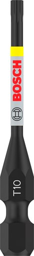 Accessoires Bosch embout de tournevis à percussion pro Torx | t10 | 55 mm | 2 pièces - 2608522528