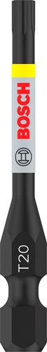 Accessoires Bosch embout de tournevis à percussion pro Torx | t20 | 55 mm | 2 pièces - 2608522530
