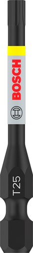 Accessoires Bosch embout de tournevis à percussion pro Torx | t25 | 55 mm | 2 pièces - 2608522531
