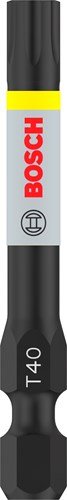 Accessoires Bosch embout de tournevis à percussion pro Torx | t40 | 55 mm | 2 pièces - 2608522533