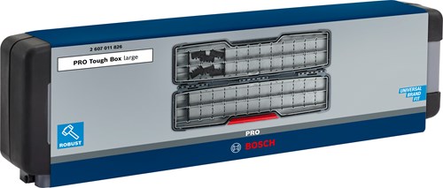 Bosch Accessories Pro Boîte robuste grande pour accessoires | 50 x 120 x 355 mm - 2607011826