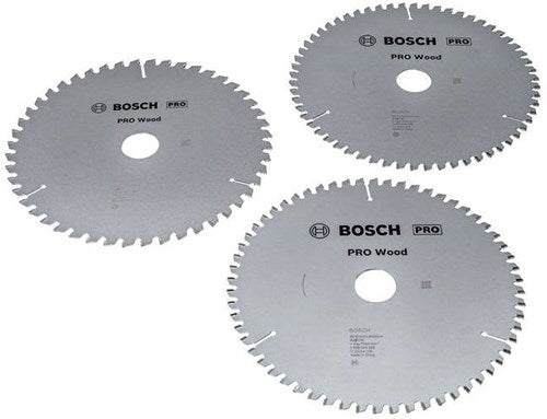 Accessoires Bosch lames de scie circulaire à bois pro | 216 mm | 3 pièces - 2608644732
