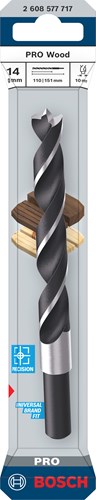 Bosch accessoires pro bois perceuse à bois | cylindre | 14x96x151mm | d 10mm - 2608577717