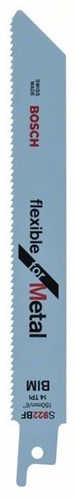 Bosch accessoires lame de scie alternative s 922 bf flexible pour métal 100pcs - 2608656027
