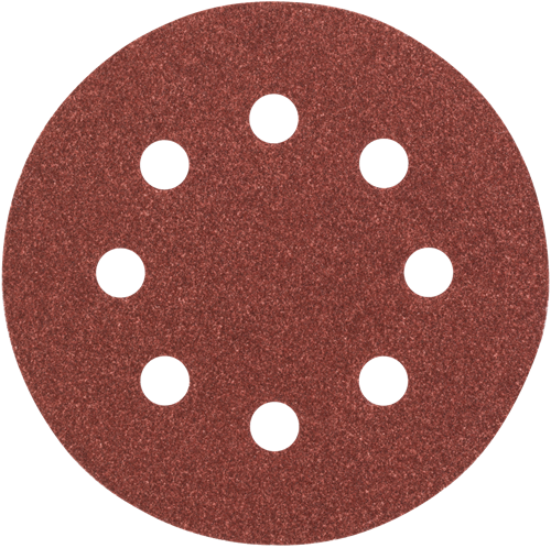 Bosch accessoires feuille abrasive ø115mm | g120 | wp | 8 trous | velcro | 5 pièces - 2609256a18