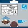 Bosch accessoires feuilles abrasives set 1 (10 pièces) | 2608607540 - 2608607540