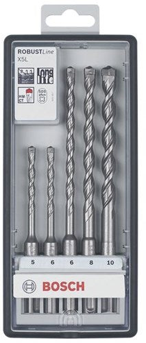 Accessoires Bosch perceuses à percussion sds-plus | robusteline s4l | 5 pièces | 2607019927 - 2607019927