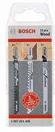 Bosch accessoires set scies sauteuses pour le bois | 15 pièces - 2607011436