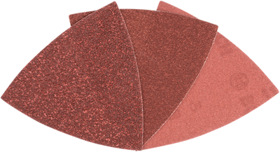 Jeu d'accessoires Bosch feuille abrasive 82mm | rw | imperturbable | velcro | 6 pièces - 2609256a47