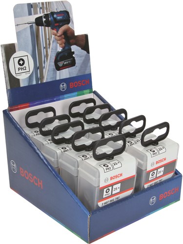 Accessoires Bosch tictac 25x extra dur ph2 25mm - 2607002797
