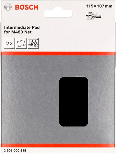 Bosch accessoires chemin intermédiaire, 115x107mm, 2x - 2608000815
