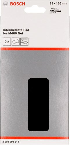 Bosch accessoires chemin intermédiaire, 93x186mm, 2x - 2608000814