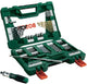 Bosch accessoires jeu de forets et embouts v-line avec tournevis à cliquet et goupille extensible magnétique 91 pièces - 2607017195