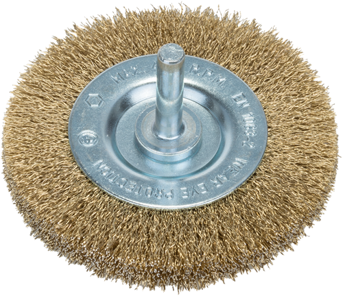 Accessoires Bosch brosse métallique plate | fil ondulé | 75 mm | 6mm-2609256529