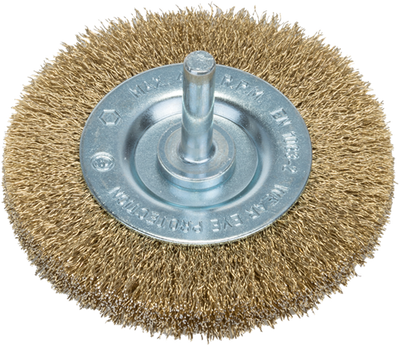 Accessoires Bosch brosse métallique plate | fil ondulé | 75 mm | 6mm-2609256529