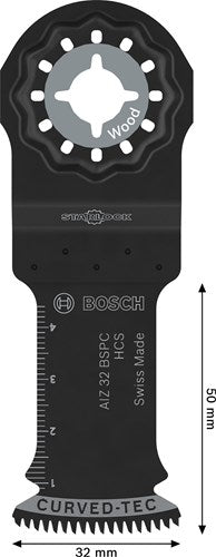 Bosch accessoires lame de scie à bois aiz 32 bspc | Starlock | 32x50mm - 2608669246