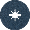 Bosch accessoires disque fibre x-lock, 115mm, g 24, r574, idéal pour le métal - 50 pièce(s) - 2608619153