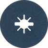 Bosch accessoires disque fibre x-lock, 125mm, g 80, r574, idéal pour le métal - 1 pièce(s) - 2608619162